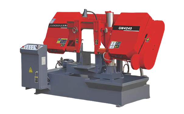 石岐区街道GW4240双柱卧式带锯床